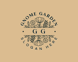 Artisanal Flower Gardening logo design