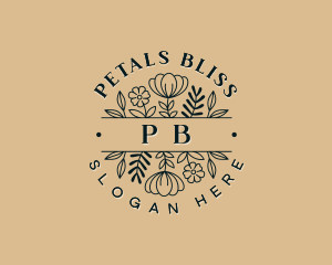 Artisanal Flower Gardening logo design