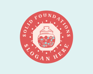 Bubblegum Candy Jar Logo