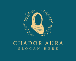 Floral Wreath Hijab logo