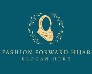 Floral Wreath Hijab logo