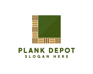 Tile Flooring Parquet logo design