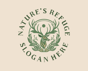 Deer Nature Wildlife logo