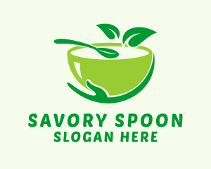 Healthy Soup Bowl  logo design