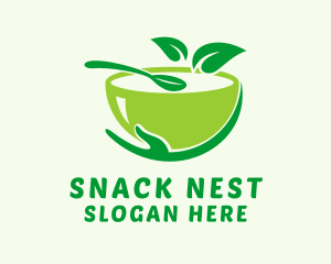 Healthy Soup Bowl  logo design