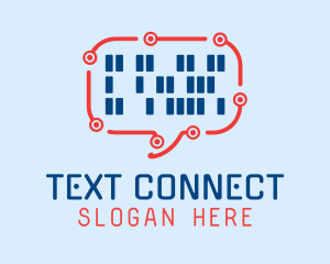 Digital Chat Bot logo design