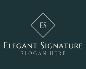 Elegant Luxury Brand logo design