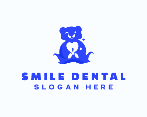 Bear Tooth Dentist logo design