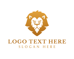 Lion - Premium Lion Wildlife logo design