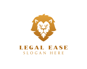 Premium Lion Wildlife Logo