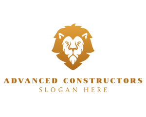 Premium Lion Wildlife logo design