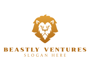 Premium Lion Wildlife logo design