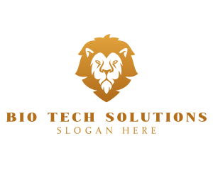 Premium Lion Wildlife logo design