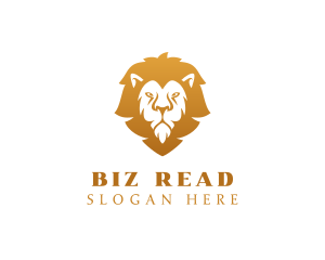 Premium Lion Wildlife logo design