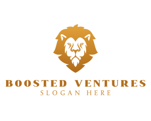 Premium Lion Wildlife logo design