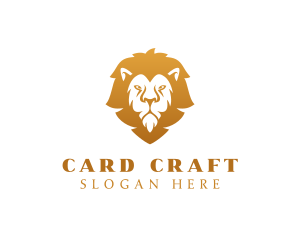 Premium Lion Wildlife logo design