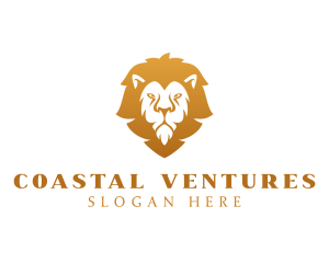 Premium Lion Wildlife logo design