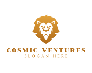 Premium Lion Wildlife logo design