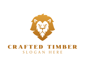 Premium Lion Wildlife logo design