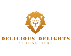 Premium Lion Wildlife logo design