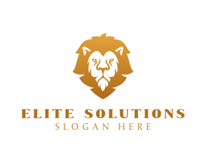 Premium Lion Wildlife logo