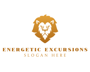 Premium Lion Wildlife logo design