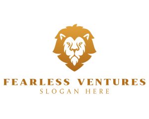 Premium Lion Wildlife logo design