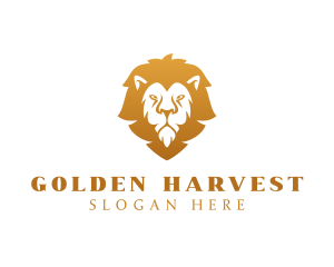 Premium Lion Wildlife logo design