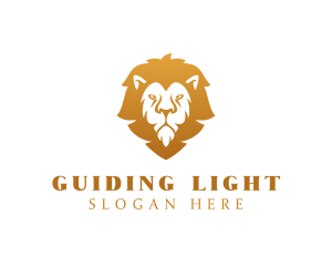 Premium Lion Wildlife logo design