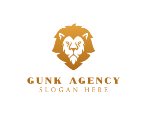 Premium Lion Wildlife logo design