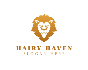 Premium Lion Wildlife logo design