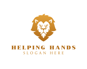 Premium Lion Wildlife logo design