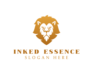 Premium Lion Wildlife logo design