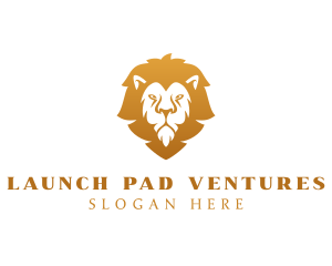 Premium Lion Wildlife logo design