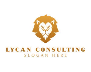 Premium Lion Wildlife logo design