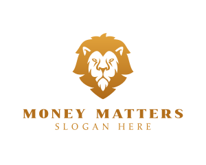 Premium Lion Wildlife logo design