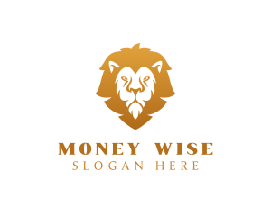 Premium Lion Wildlife logo design