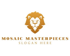 Premium Lion Wildlife logo design