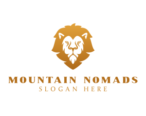 Premium Lion Wildlife logo design