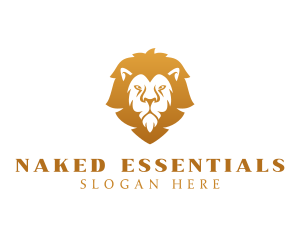 Premium Lion Wildlife logo design