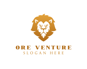 Premium Lion Wildlife logo design