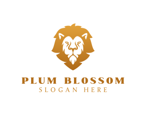 Premium Lion Wildlife logo design