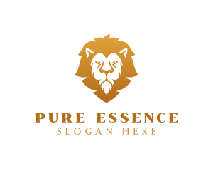 Premium Lion Wildlife logo design