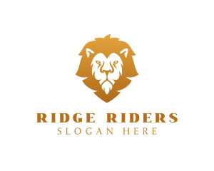 Premium Lion Wildlife logo design