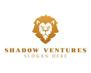 Premium Lion Wildlife logo design