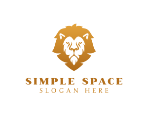 Premium Lion Wildlife logo design