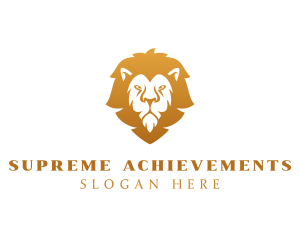 Premium Lion Wildlife logo design