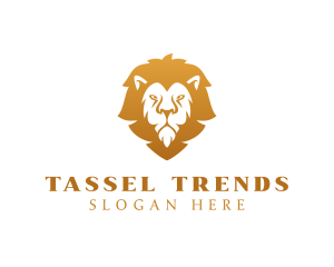 Premium Lion Wildlife logo design