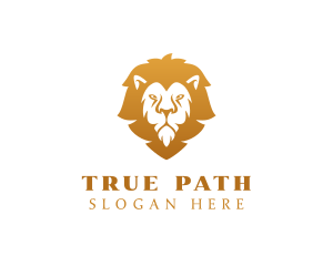 Premium Lion Wildlife logo design