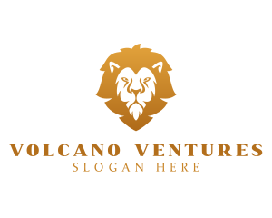 Premium Lion Wildlife logo design